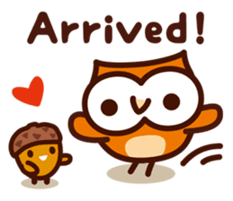 Happy OWL Hoo_3.Going out_English_ver sticker #13728900