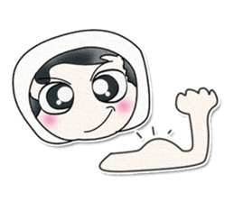 Mr. Isamu. Good Luck! sticker #13729064