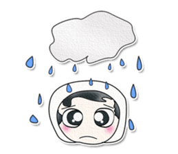 Mr. Isamu. Good Luck! sticker #13729069