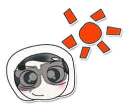 Mr. Isamu. Good Luck! sticker #13729073