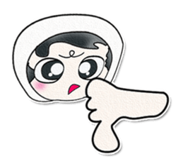 Mr. Isamu. Good Luck! sticker #13729075