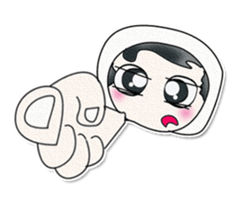 Mr. Isamu. Good Luck! sticker #13729077