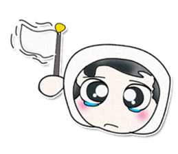 Mr. Isamu. Good Luck! sticker #13729089