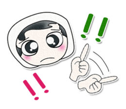 Mr. Isamu. Good Luck! sticker #13729091