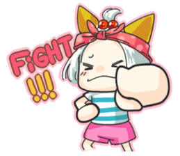 Little Cat girl sticker #13729155