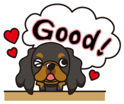 iinu - King Charles Spaniel sticker #13729407