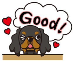 iinu - King Charles Spaniel sticker #13729407