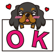 iinu - King Charles Spaniel sticker #13729408