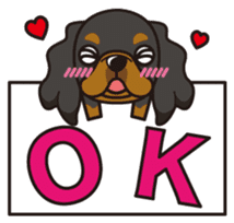 iinu - King Charles Spaniel sticker #13729408