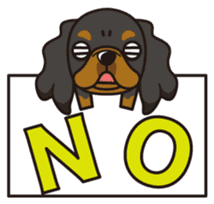 iinu - King Charles Spaniel sticker #13729409