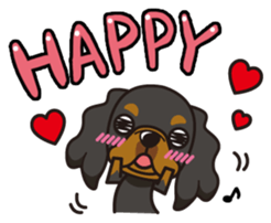 iinu - King Charles Spaniel sticker #13729413