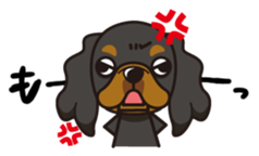 iinu - King Charles Spaniel sticker #13729414