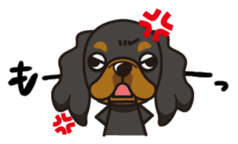 iinu - King Charles Spaniel sticker #13729414
