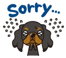 iinu - King Charles Spaniel sticker #13729418