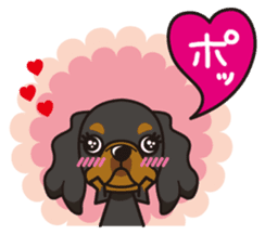 iinu - King Charles Spaniel sticker #13729420