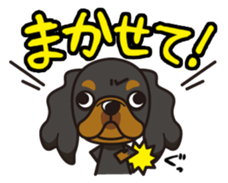 iinu - King Charles Spaniel sticker #13729424