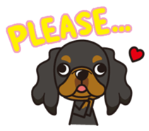 iinu - King Charles Spaniel sticker #13729426