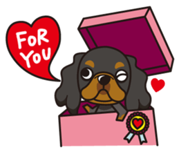 iinu - King Charles Spaniel sticker #13729432