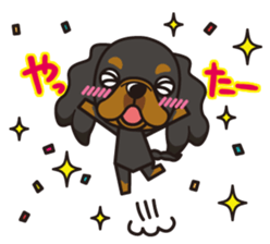 iinu - King Charles Spaniel sticker #13729438