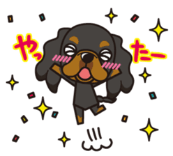 iinu - King Charles Spaniel sticker #13729438