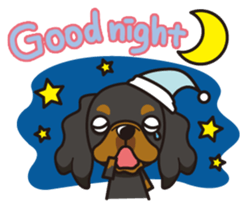 iinu - King Charles Spaniel sticker #13729440