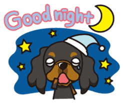 iinu - King Charles Spaniel sticker #13729440