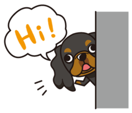 iinu - King Charles Spaniel sticker #13729442