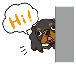 iinu - King Charles Spaniel sticker #13729442