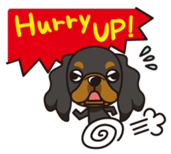 iinu - King Charles Spaniel sticker #13729443