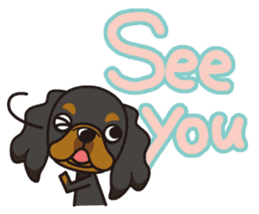 iinu - King Charles Spaniel sticker #13729445