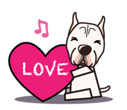 iinu - Dogo Argentino sticker #13729453