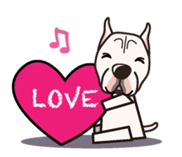 iinu - Dogo Argentino sticker #13729453