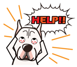 iinu - Dogo Argentino sticker #13729457