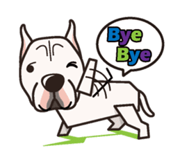 iinu - Dogo Argentino sticker #13729458