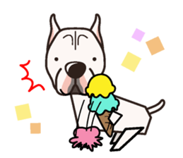 iinu - Dogo Argentino sticker #13729462