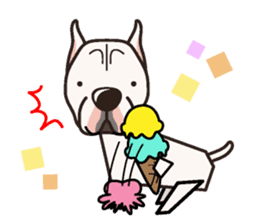 iinu - Dogo Argentino sticker #13729462