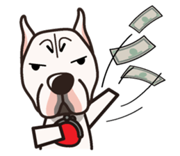 iinu - Dogo Argentino sticker #13729468