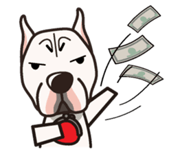 iinu - Dogo Argentino sticker #13729468