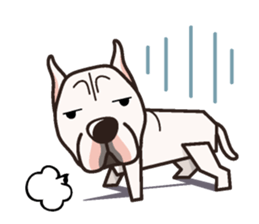 iinu - Dogo Argentino sticker #13729473