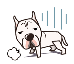 iinu - Dogo Argentino sticker #13729473