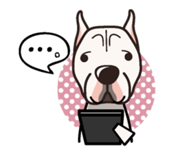 iinu - Dogo Argentino sticker #13729483