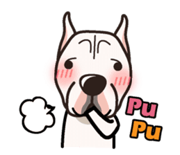 iinu - Dogo Argentino sticker #13729485