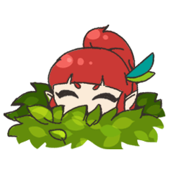 KIJIMUNA girl Sticker