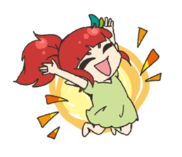 KIJIMUNA girl Sticker sticker #13729606
