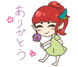 KIJIMUNA girl Sticker sticker #13729609