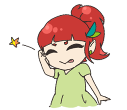 KIJIMUNA girl Sticker sticker #13729612