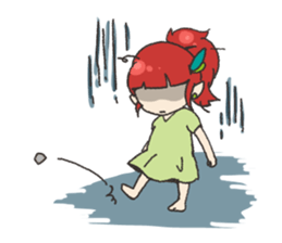 KIJIMUNA girl Sticker sticker #13729616