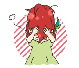 KIJIMUNA girl Sticker sticker #13729619