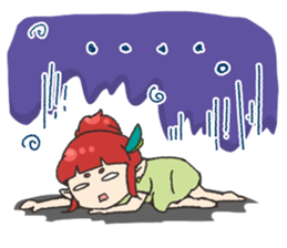 KIJIMUNA girl Sticker sticker #13729622