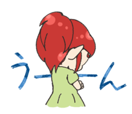 KIJIMUNA girl Sticker sticker #13729623